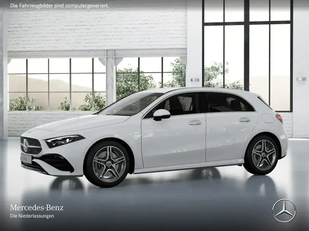 Gebraucht Mercedes A250 AMG 163 PS (119 kW) 2025 Polarweiß Limousine