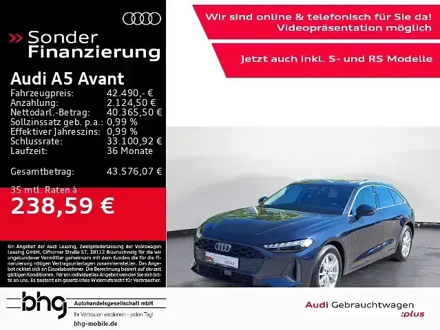 Gebraucht Audi A5 Sport 204 PS (150 kW) 2025 Kombi