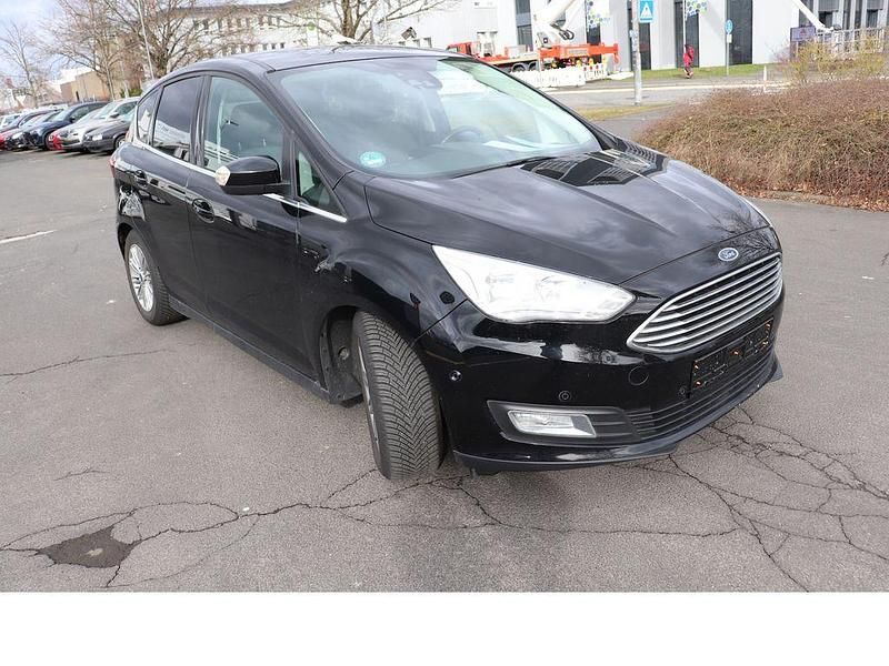 Gebraucht Ford C-MAX Titanium 120 PS (88 kW) 2018 Schwarz Van / Kleinbus