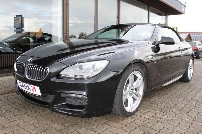Schwarz Gebraucht 2014 BMW 640 Cabriolet M Sport Cabrio | 29.990 € (Fairer Preis) - Bild 1/4
