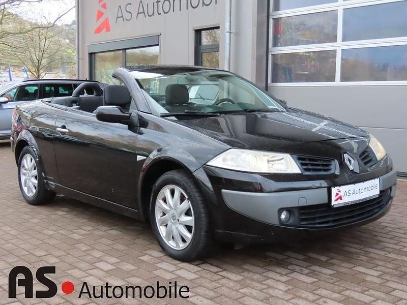 Gebraucht Renault Mégane Cabriolet Dynamique 111 PS (81 kW) 2007 Perlmuttschwarz Cabrio