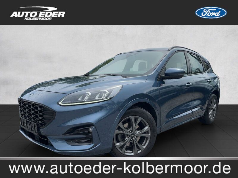 Chromablau (blau) Gebraucht 2023 Ford Kuga ST-Line SUV | 27.880 € (Guter Preis) - Bild 1/4
