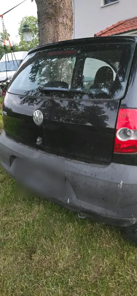 Gebraucht VW Fox 54 PS (39 kW) 2006 Schwarz Kleinwagen