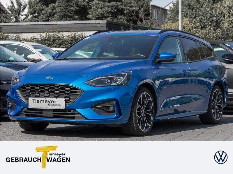 Blau Gebraucht 2020 Ford Focus ST-Line X Kombi | 20.480 € (Guter Preis) - Bild 1/4