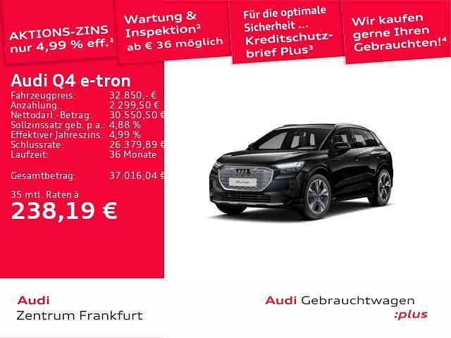 Gebraucht Audi Q4 e-tron Ambiente 150 kW (204 PS) 2023 Mythosschwarz metallic SUV
