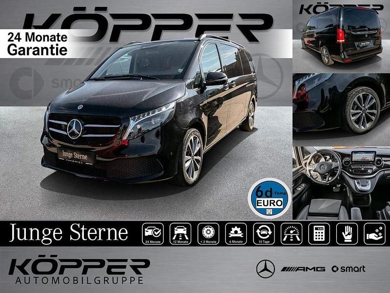 Obsidianschwarz Gebraucht 2023 Mercedes V300 Avantgarde Van / Kleinbus | 56.565 € (Superpreis) - Bild 1/4