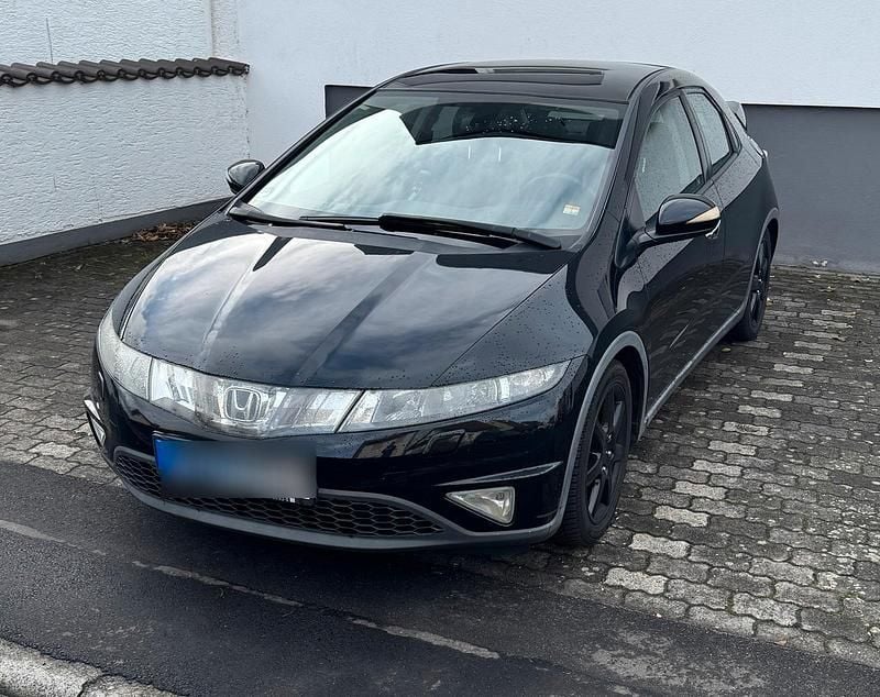 Schwarz Gebraucht 2007 Honda Civic Limousine | 2.500 € (Guter Preis) - Bild 1/4