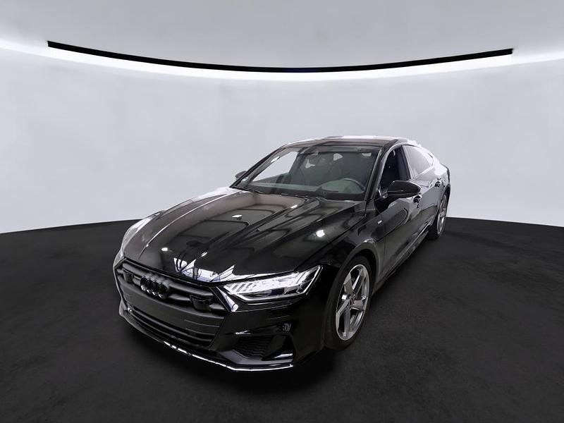 Mythosschwarz metallic Gebraucht 2023 Audi A7 Sportback S-Line Kleinwagen | 56.840 € (Teuer) - Bild 1/2