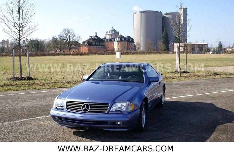 Blau Gebraucht 1997 Mercedes SL320 Edition Cabrio | 45.000 € - Bild 1/4