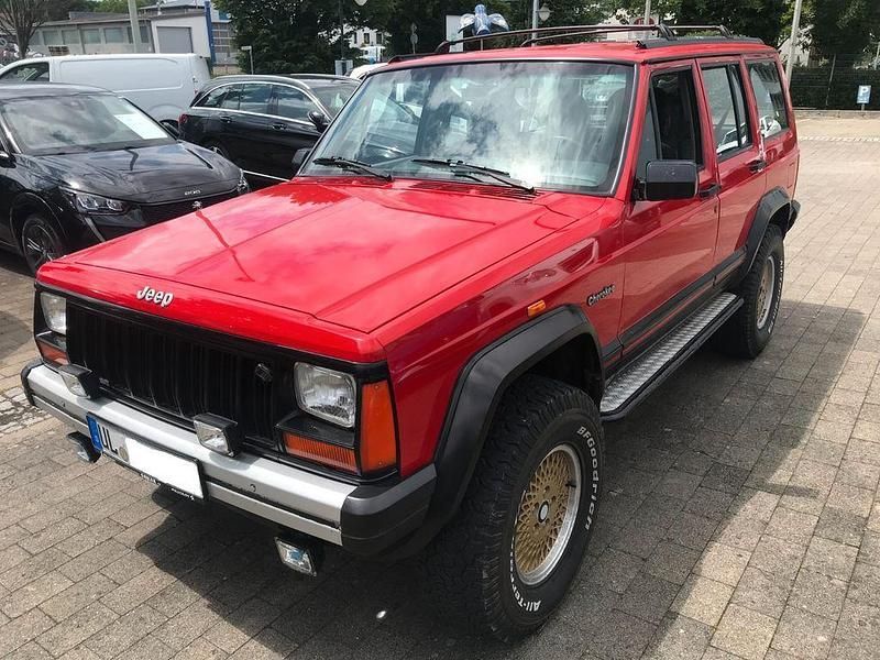 Rot Gebraucht 1995 Jeep Cherokee SUV | 10.900 € - Bild 1/4