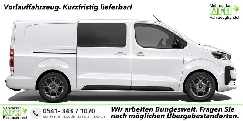 Icy weiß Neu 2025 Citroën Jumpy Van / Kleinbus | 39.535 € (Fairer Preis) - Bild 1/4