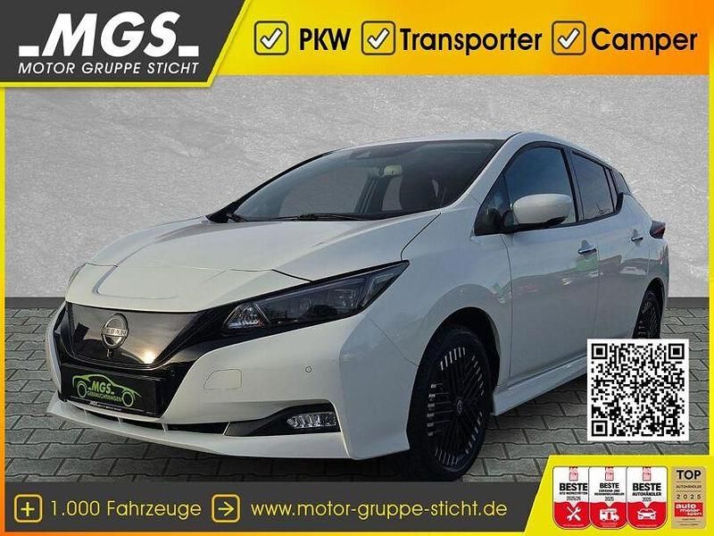 Weiß Gebraucht 2022 Nissan Leaf N-Connecta Kleinwagen | 17.850 € (Guter Preis) - Bild 1/4