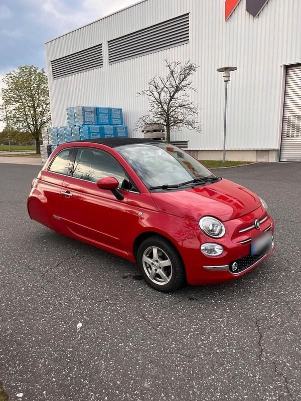 Brugt Fiat 500C 19 HK (13 kW) 2017 Rød Cabriolet