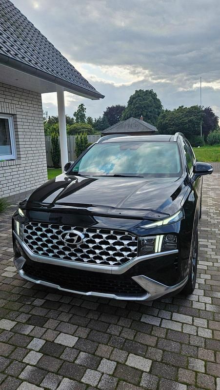 Schwarz Gebraucht 2020 Hyundai Santa Fe Prime SUV | 28.500 € (Superpreis) - Bild 1/4