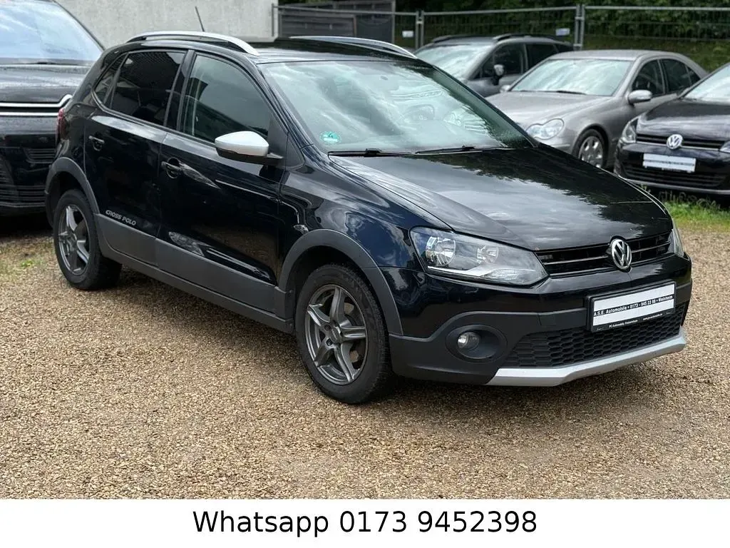 Gebraucht VW Polo Cross 90 PS (66 kW) 2011 Schwarz Kleinwagen