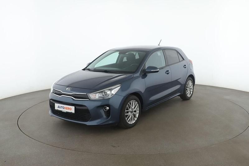 Blau Gebraucht 2017 Kia Rio DREAM-TEAM Edition Limousine | 9.980 € (Fairer Preis) - Bild 1/3