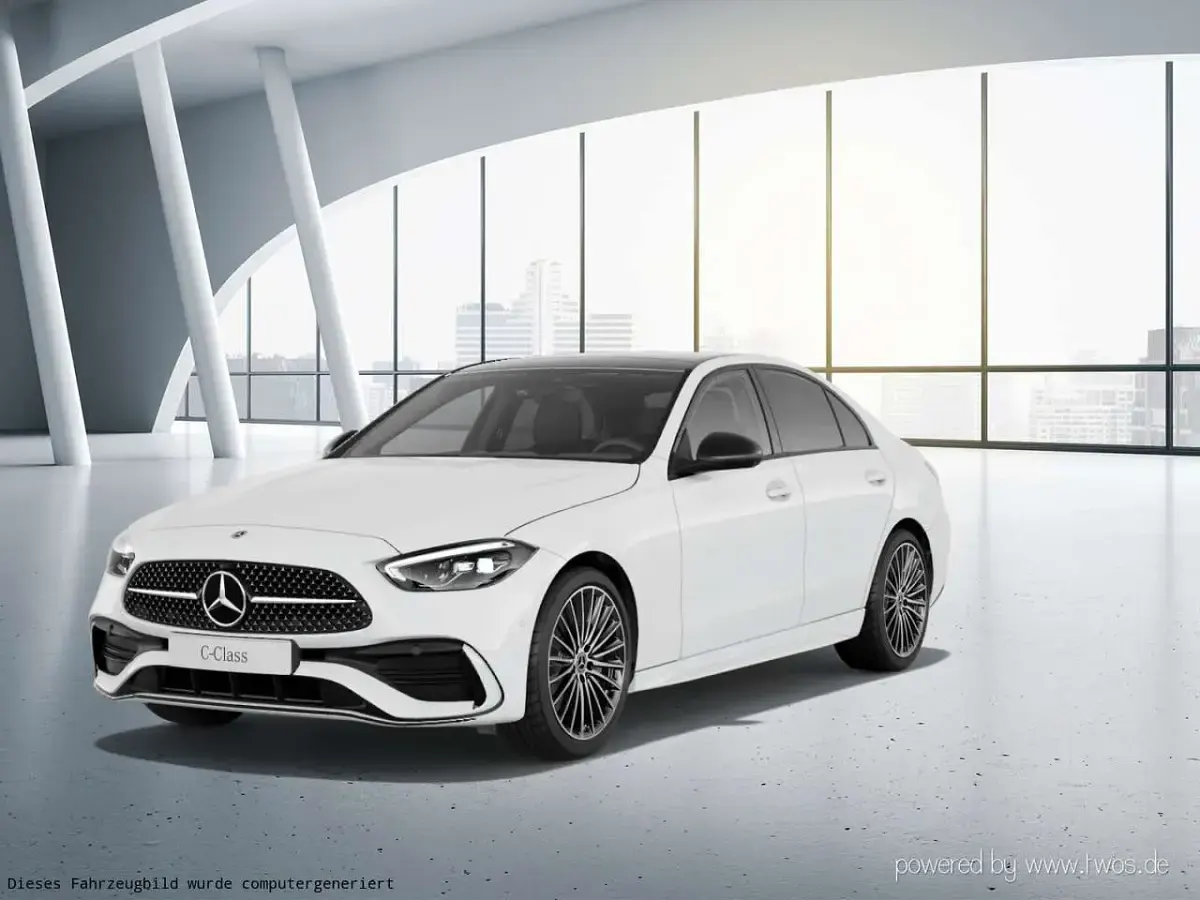Gebraucht Mercedes C200 Advanced Plus 204 PS (150 kW) 2025 Unilack polarweiß Limousine