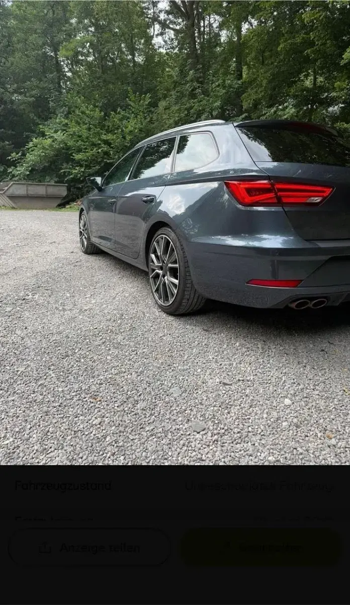 Gebraucht Seat Leon FR 190 PS (139 kW) 2021 Silber Kombi