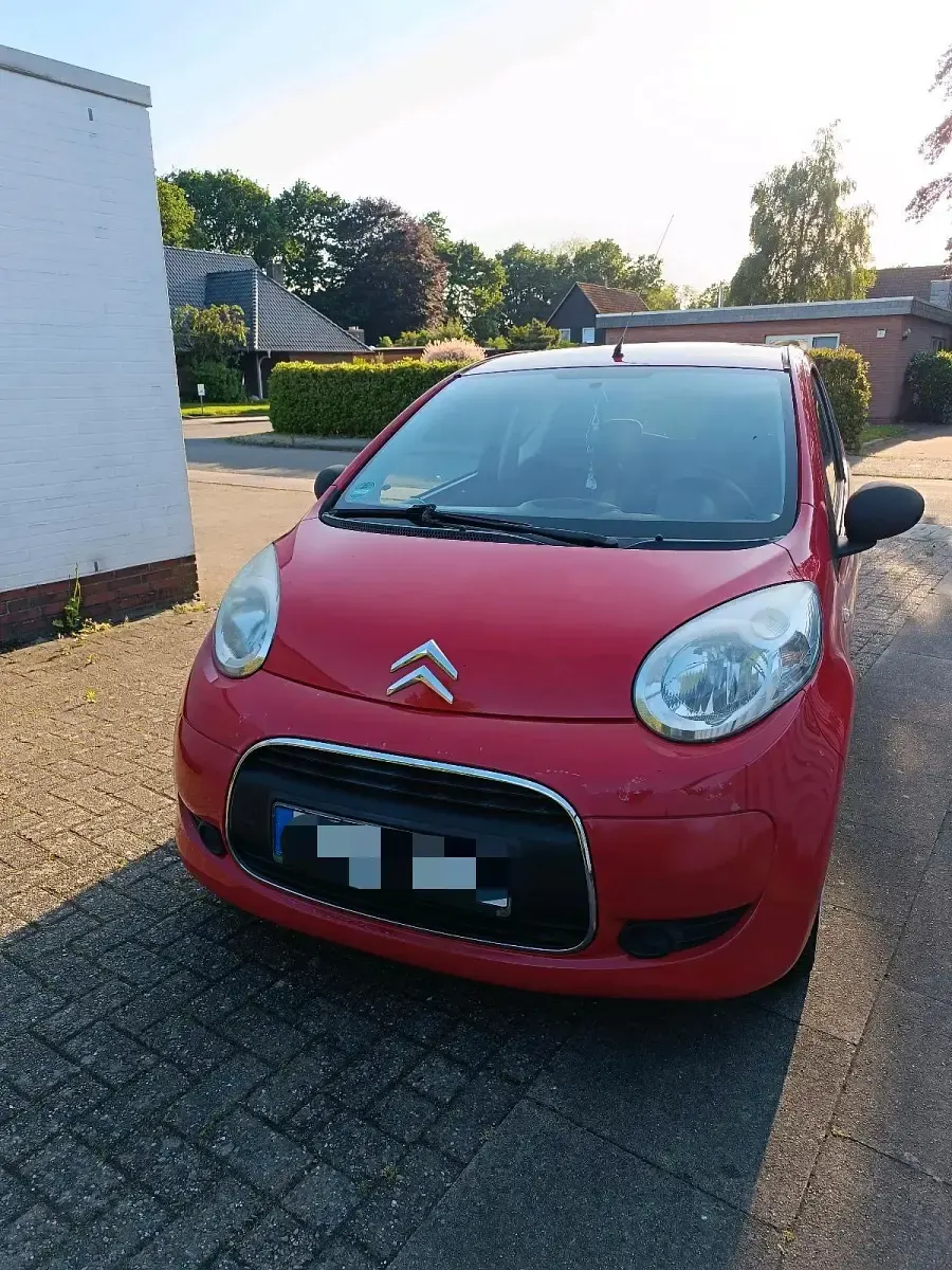 Gebraucht Citroën C1 68 PS (50 kW) 2011 Rot Kleinwagen