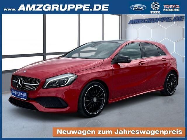 Gebraucht Mercedes A180 AMG line 123 PS (90 kW) 2015 Jupiter red uni Limousine