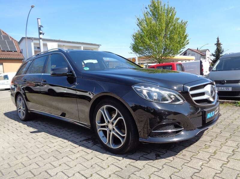 Schwarz Gebraucht 2015 Mercedes E250 Avantgarde Kombi | 12.800 € (Superpreis) - Bild 1/4