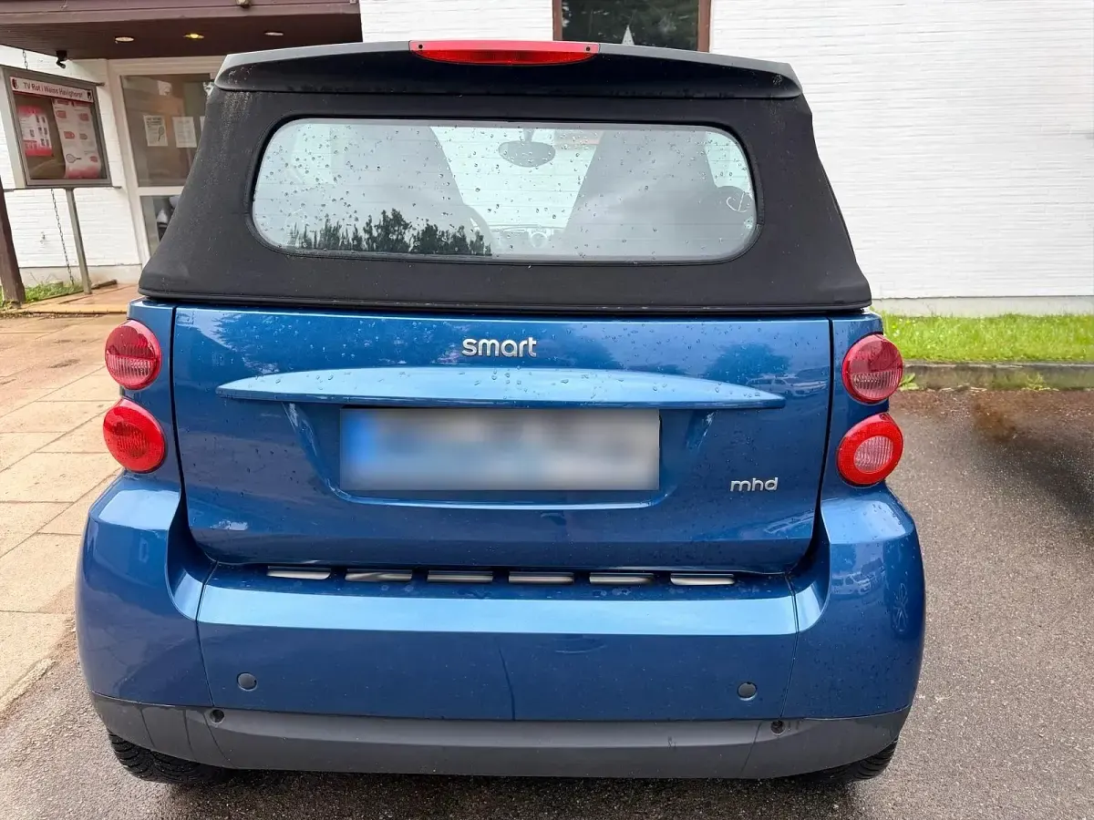 Gebraucht Smart ForTwo Cabrio 71 PS (52 kW) 2010 Blau Cabrio