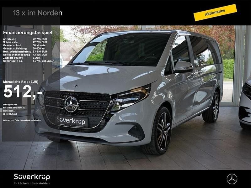 Grau Gebraucht 2025 Mercedes V220 Style Van / Kleinbus | 64.900 € - Bild 1/4