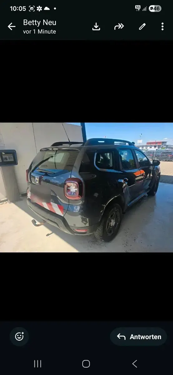 Gebraucht Dacia Duster 116 PS (85 kW) 2019 Grau SUV