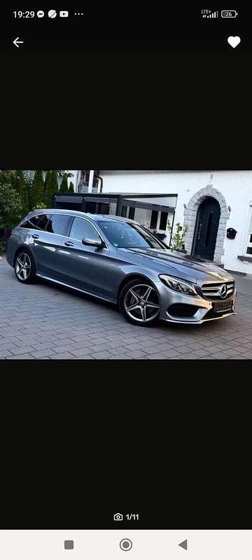 Gebraucht 2015 Mercedes C250 AMG line Kombi | 16.500 € - Bild 1/4