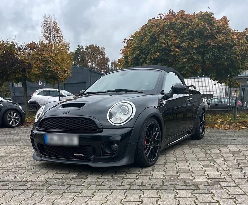 Schwarz Gebraucht 2012 Mini John Cooper Works Roadster Cabrio | 14.750 € - Bild 1/4
