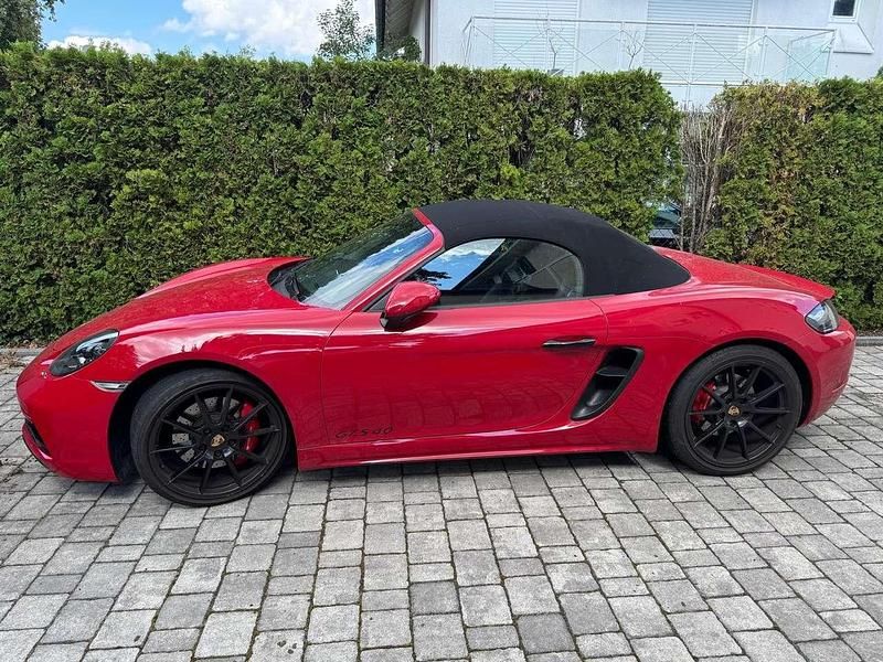 Rot Gebraucht 2023 Porsche Boxster Spyder Cabrio | 100.000 € - Bild 1/4