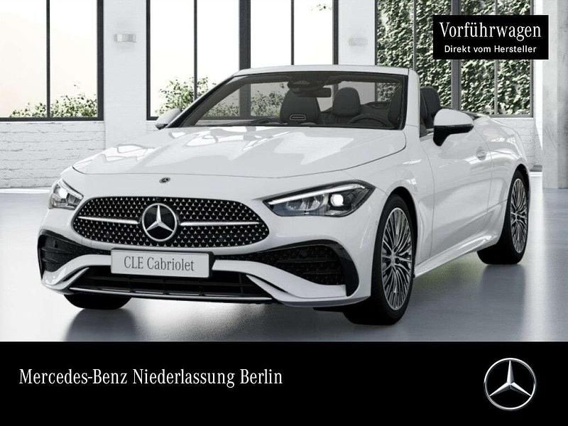 Weiß Gebraucht 2025 Mercedes CLE200 AMG Cabrio | 60.500 € - Bild 1/4