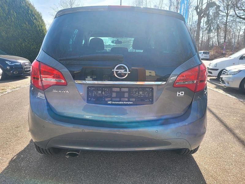 Gebraucht Opel Meriva drive 140 PS (102 kW) 2015 Karbon silber/shiny grey (m2) Van / Kleinbus