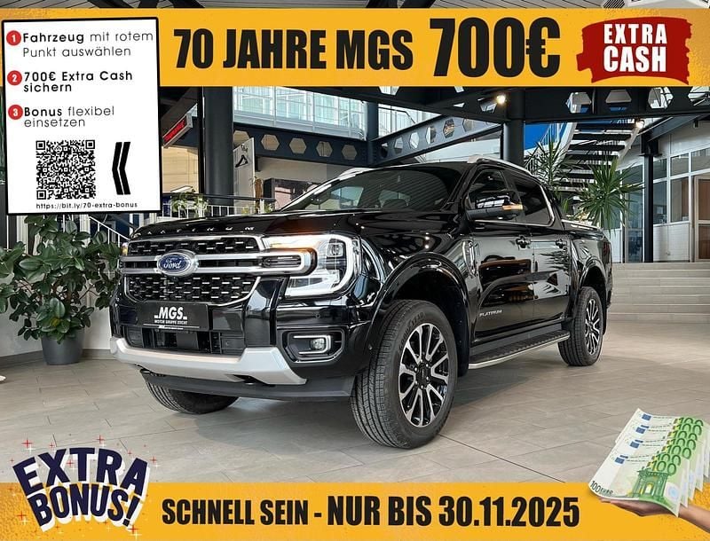 Schwarz Neu 2025 Ford Ranger Platinum Abholung | 61.490 € (Guter Preis) - Bild 1/4