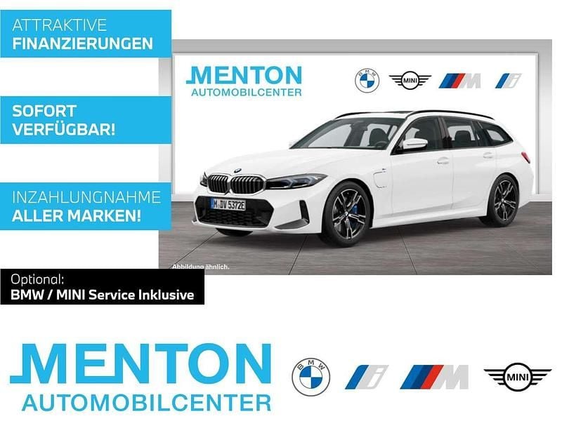 Weiß Gebraucht 2024 BMW 330e M Sport Kombi | 47.890 € (Fairer Preis) - Bild 1/3