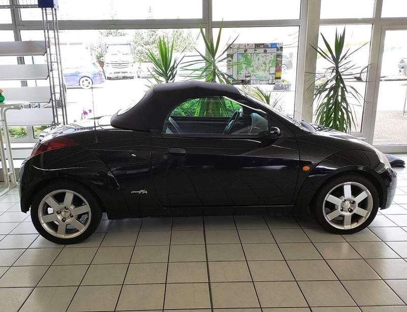 Neroschwarz Gebraucht 2005 Ford StreetKa Cabrio | 3.290 € (Etwas zu teuer) - Bild 1/4