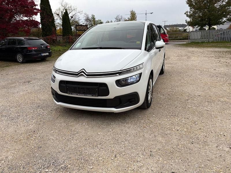 Weiß Gebraucht 2018 Citroën C4 SpaceTourer PureTech Van / Kleinbus | 8.500 € (Superpreis) - Bild 1/4