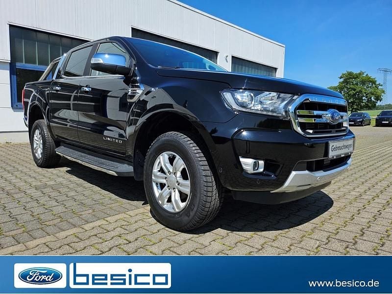 Iridiumschwarz mica (schwarz) Gebraucht 2020 Ford Ranger Limited Abholung | 31.870 € (Fairer Preis) - Bild 1/4