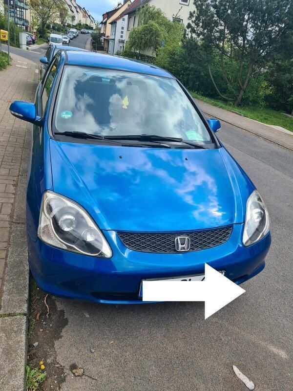 Blau Gebraucht 2003 Honda Civic Limousine | 1.350 € (Guter Preis) - Bild 1/4