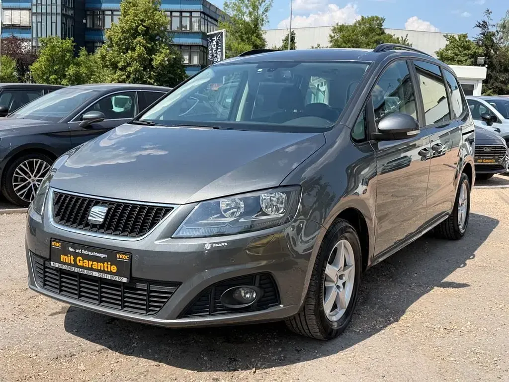 Gebraucht Seat Alhambra Style 140 PS (102 kW) 2011 "indium" grau Van / Kleinbus