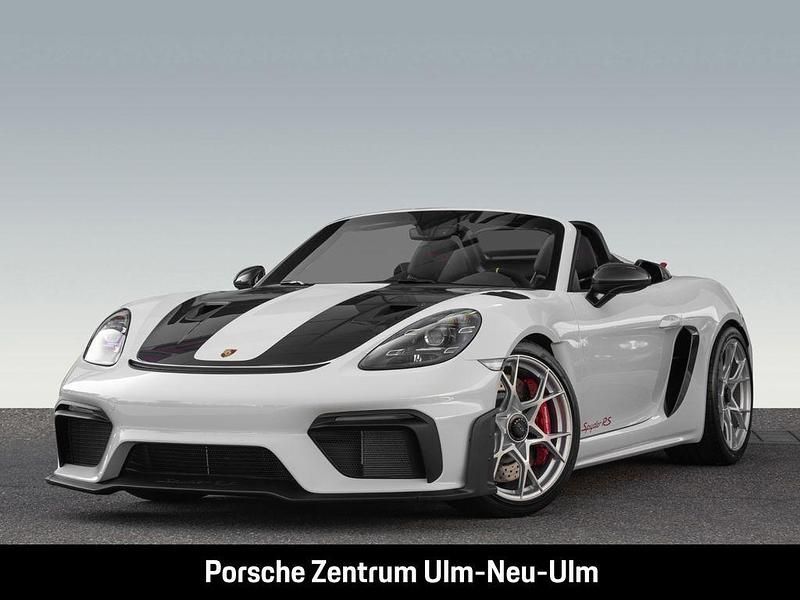 Weiss Neu 2025 Porsche 718 Spyder Sport Cabrio | 178.900 € (Superpreis) - Bild 1/4