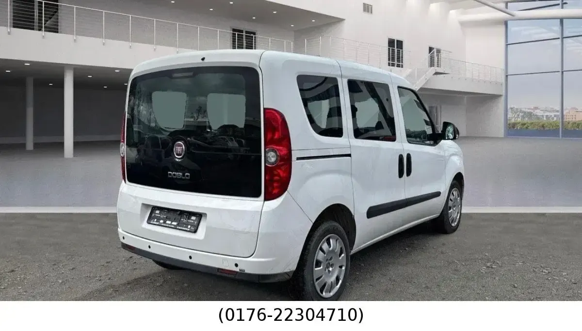 Gebraucht Fiat Doblò Dynamic 95 PS (69 kW) 2014 Weiß Van / Kleinbus