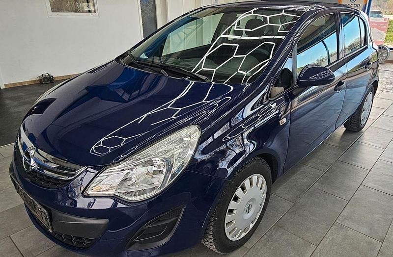 Gebraucht Opel Corsa Selection 69 PS (50 kW) 2012 Blau Kleinwagen