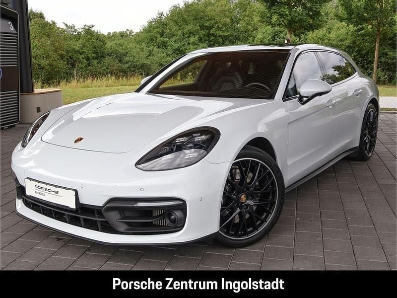 Weiss Gebraucht 2023 Porsche Panamera 4S Sport Turismo Limousine | 99.300 € (Teuer) - Bild 1/4