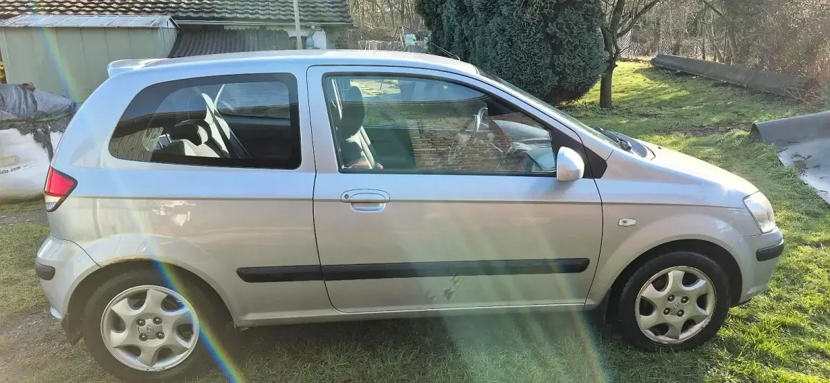 Gebraucht Hyundai Getz 82 PS (60 kW) 2003 Silber Kleinwagen
