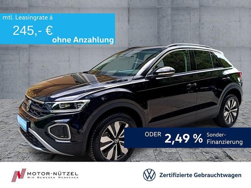 Deep black perleffekt Gebraucht 2024 VW T-Roc Goal SUV | 25.430 € (Superpreis) - Bild 1/4