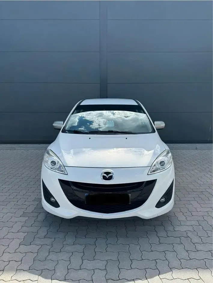 Gebraucht Mazda 5 116 PS (85 kW) 2014 Weiß Van / Kleinbus
