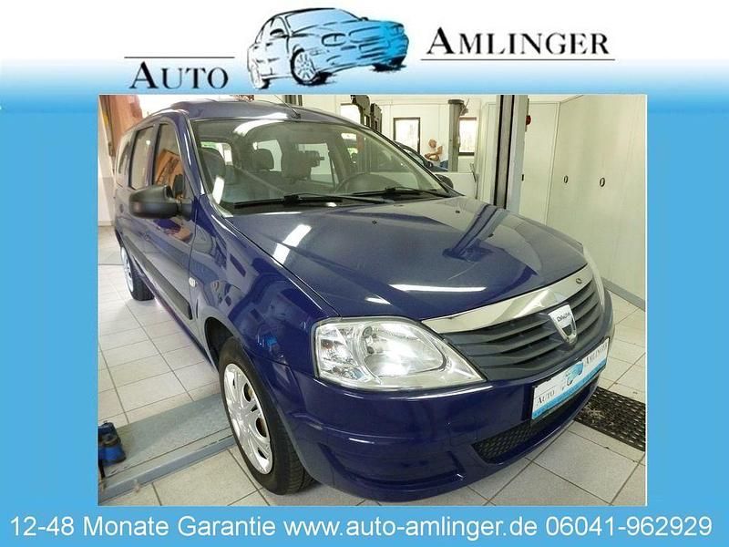 Dacia blau marine Gebraucht 2009 Dacia Logan Ambiance Limousine | 6.950 € - Bild 1/4