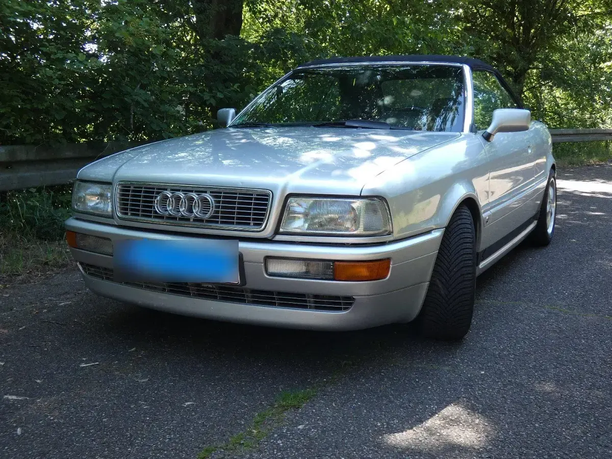 Gebraucht Audi Cabriolet 133 PS (97 kW) 1992 Silber Cabrio