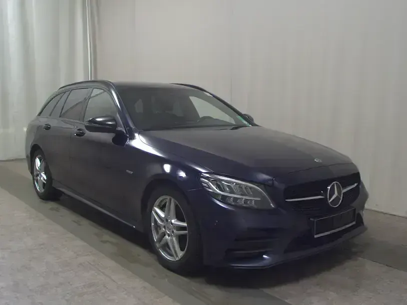 Gebraucht Mercedes C220 AMG line 194 PS (142 kW) 2021 Blau Kombi